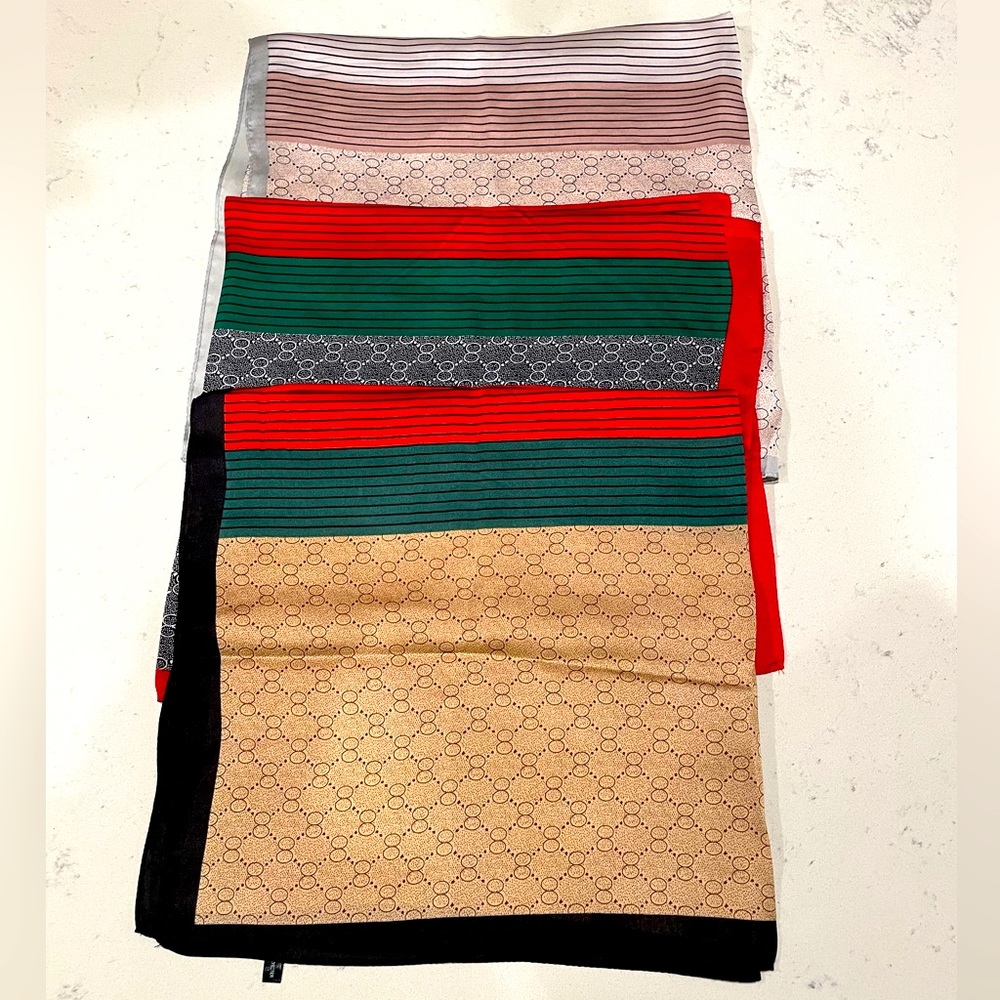 Beautiful silk scarves!